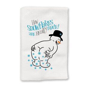 Christmas Decor | Decorative Kitchen and Bath Hand Towels | How Snowflakes‎